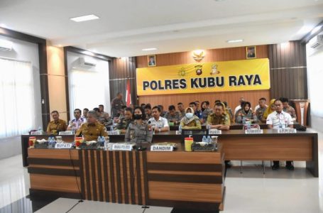 Jelang Perayaan Nataru, Pemkab dan Polres Kubu Raya Akan Tingkatkan Keamanan