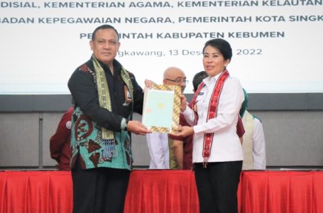 KPK RI Serahkan Aset Rampasan Korupsi Senilai RP 63 Miliar