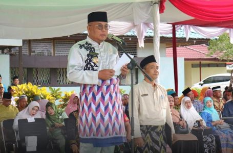 Wabup Pimpin Upacara Peringatan HAB Ke – 77