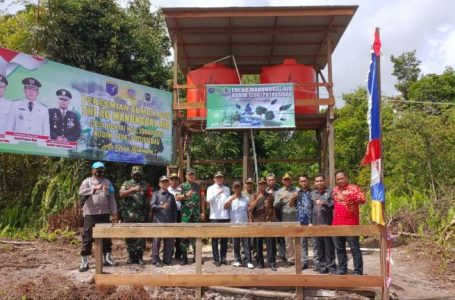 Sumur Bor Desa Bontai Diresmikan