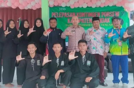 Samuel Harap Kontingen PORSENI NU Landak Dapat Hasil Terbaik
