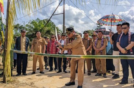 Desa Melanja Raya Diresmikan