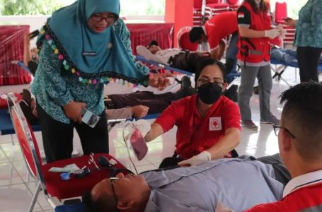 HUT Pemprov, Pemkab Landak Gelar Donor Darah