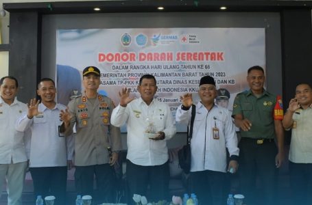 Bupati Citra Tinjau Kegiatan Donor Darah