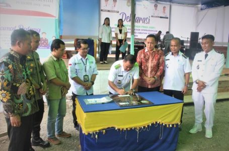 Nanga Pemubuh Dicanangkan Sebagai Desa ODF