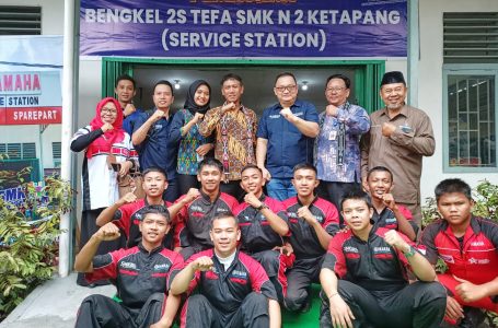 Bengkel 2S TEFA SMKN 2 Ketapang Diresmikan