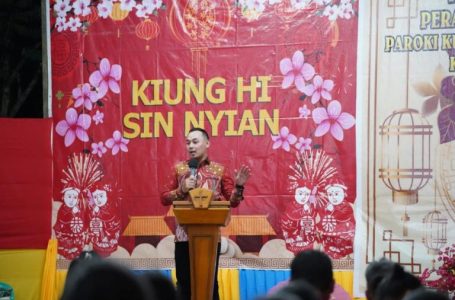 Hadiri Perayaan Imlek, Bupati Harap Tetap Jaga Silaturahmi