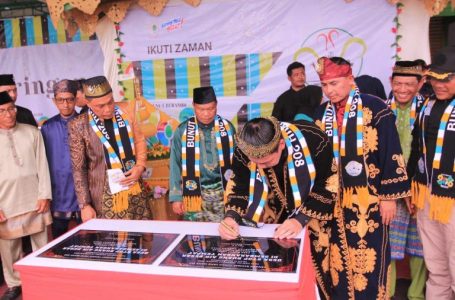 Dua Desa Kecamatan Bunut Hilir Lakukan Deklarasi ODF