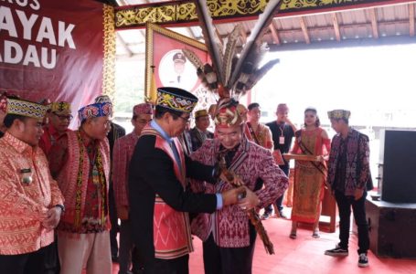 Jeffray Raja Tugam Resmi Ketuai DAD Sekadau