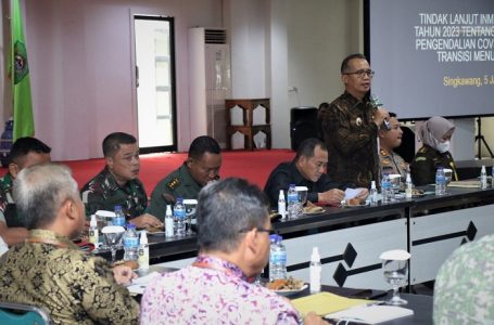 Sumastro Pimpin Rakor Satgas Penanganan Covid-19