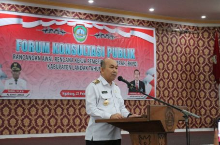 Buka Forum Konsultasi Publik RKPD, Ini Kata Samuel