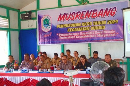 Buka Musrenbang, Ini kata Camat Suhaid