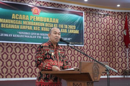 TMMD Bantu Pemda Percepatan Pembangunan Fisik