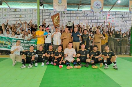 Setda FC Berhasil Juarai Kompetisi Futsal Sekda Cup