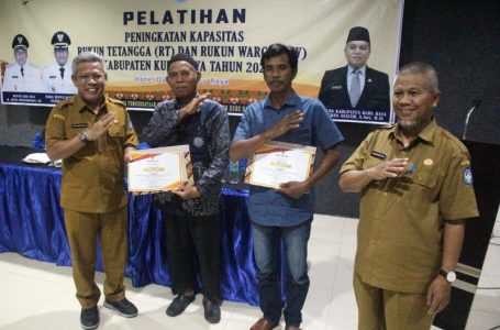 Bupati Kembali Ajak RT RW Jaga Infrastruktur Jalan