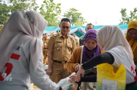 Gelar Pangan Murah di Aloe Vera Center