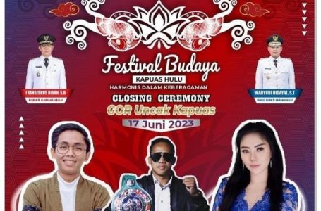 Tutup Festival Budaya di GOR Uncak Kapuas