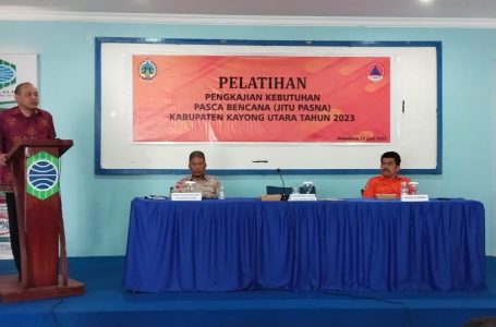 Buka Pelatihan Jitu Pasna, Tekankan Sinergi BPBD dan Lintas Sektor