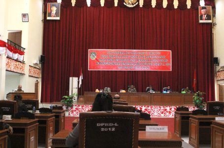 Pj Bupati Landak Hadiri Rapat Paripurna ke-12 DPRD