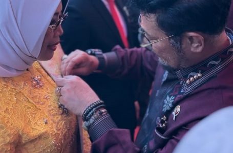 Penerimaan Penghargaan di Bidang Pertanian