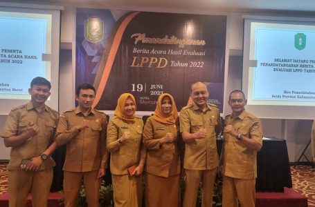 Penandatanganan Berita Acara Hasil Evaluasi LPPD