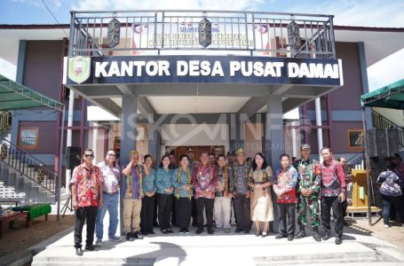 Resmikan Kantor Desa,Tingkatkan Mutu dan Pelayanan kepada Masyarakat