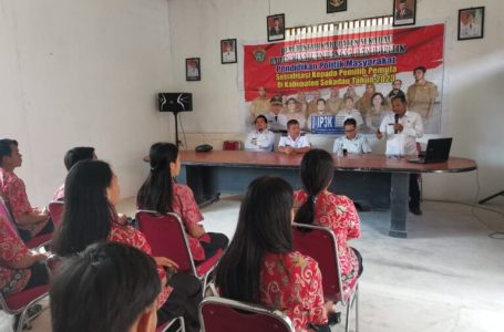 Kesbangpol Gelar Pendidikan Politik di Belitung Hulu