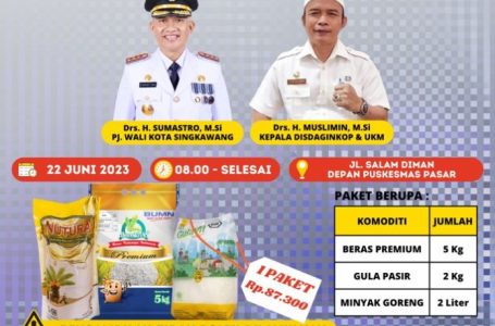 Operasi Pasar Tahap III, Warga Cukup Bawa Ktp dan Uang