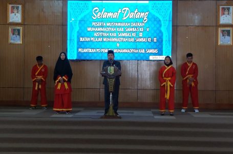 Bupati Satono Buka Musda Muhammadiyah Kabupaten Sambas