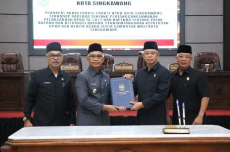 DPRD Setujui Dua Raperda Eksekutif Menjadi Perda