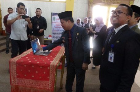 Bupati Satono Launching Aplikasi “SIAP KOMPETEN”