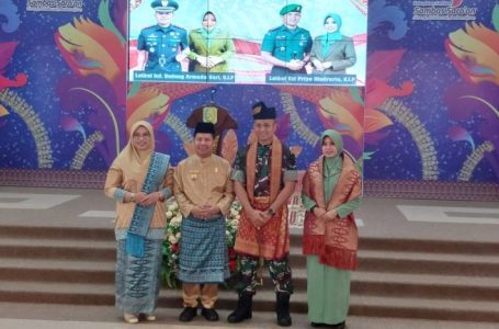 Satono Hadiri Pisah Sambut Dandim