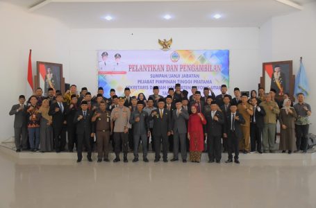 Bupati Resmi Lantik Romi Wijaya