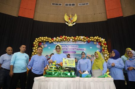 Ketua TP PKK Peringati Milad PAUD