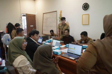 Dinas Perhubungan Mengikuti Asistensi Monev