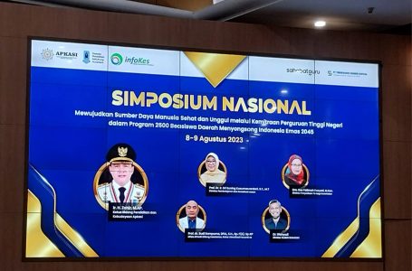 Wakil Bupati Ikuti Simposium Apkasi