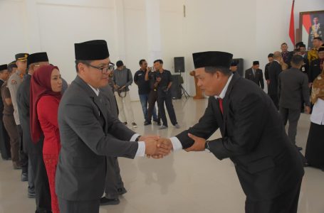 Sekda Paparkan Tugasnya, Setelah Resmi Dilantik