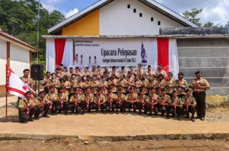 Wakil Bupati Melepas Kontigen Raimuna Nasional XII