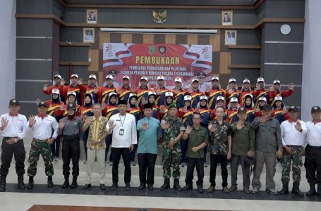 Asisten Pemerintahan Buka Pelatihan PASKIBRAKA