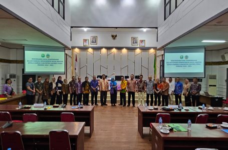 Kinerja Pemkab KKU Peroleh Predikat Baik Dari Inspektorat Kalbar
