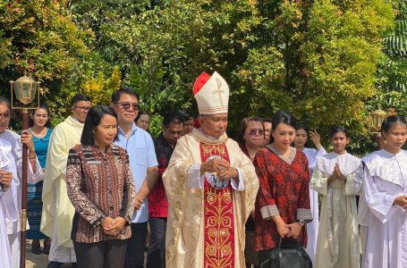 Ucapan Selamat Pj Bupati Landak untuk HUT Paroki Ke-5 Paroki Mater Dolorosa Jelimpo