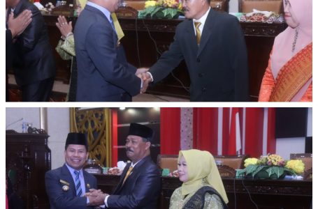Bupati Hadiri Gelaran Paripurna PAW dan Pergantian Wakil Ketua DPRD