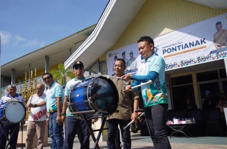 Wako Harap Drumband Asal Pontianak Bisa Berkiprah di Nasional