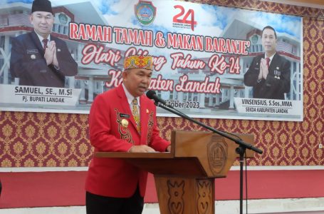 Pemkab Landak Peringati HUT Ke-24 Pemkab Landak