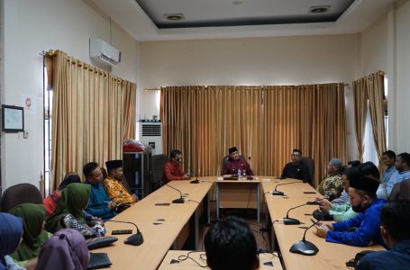 Pj Bupati KKU Tenerima Audiensi KAHMI KKU