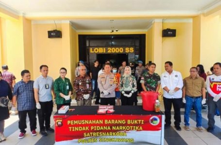 Pj Wako Apresiasi Kinerja Polres Ungkap Kasus Narkoba