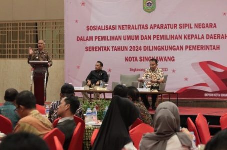 PJ WAKO : ASN TIDAK DIBENARKAN BERPOLITIK PRAKTIS