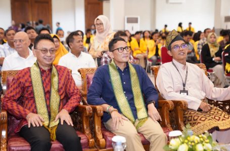 Bersama Menparekraf Sandiaga Uno, Wako Edi Isi Kuliah Umum Soal UMKM