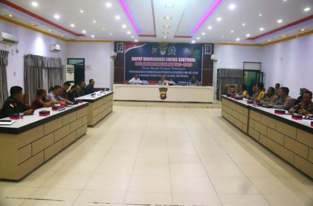 Rapat Koordinasi Lintas Operasi Mandiri Kewilayahan “Aman Cendekia Kapuas Tahun 2023”