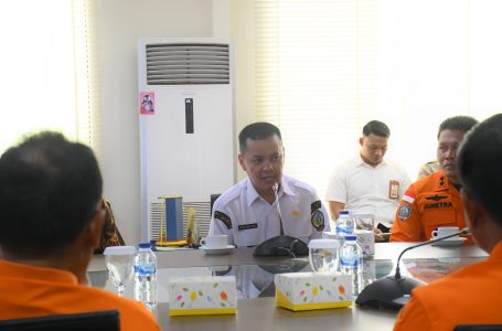 Pemkab KKU Laksanakan Audiensi Serta Menghibahkan Tanah di Teluk Batang